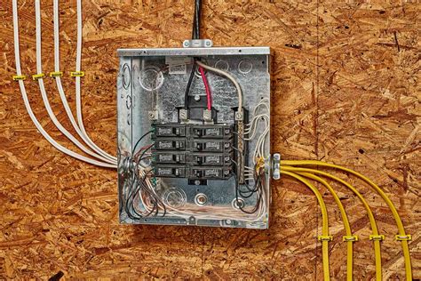 running electrical wire from breaker box|garage breaker box wiring diagram.